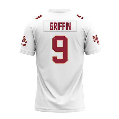 Boston College - NCAA Football : Josiah Griffin - Premium Football Jersey