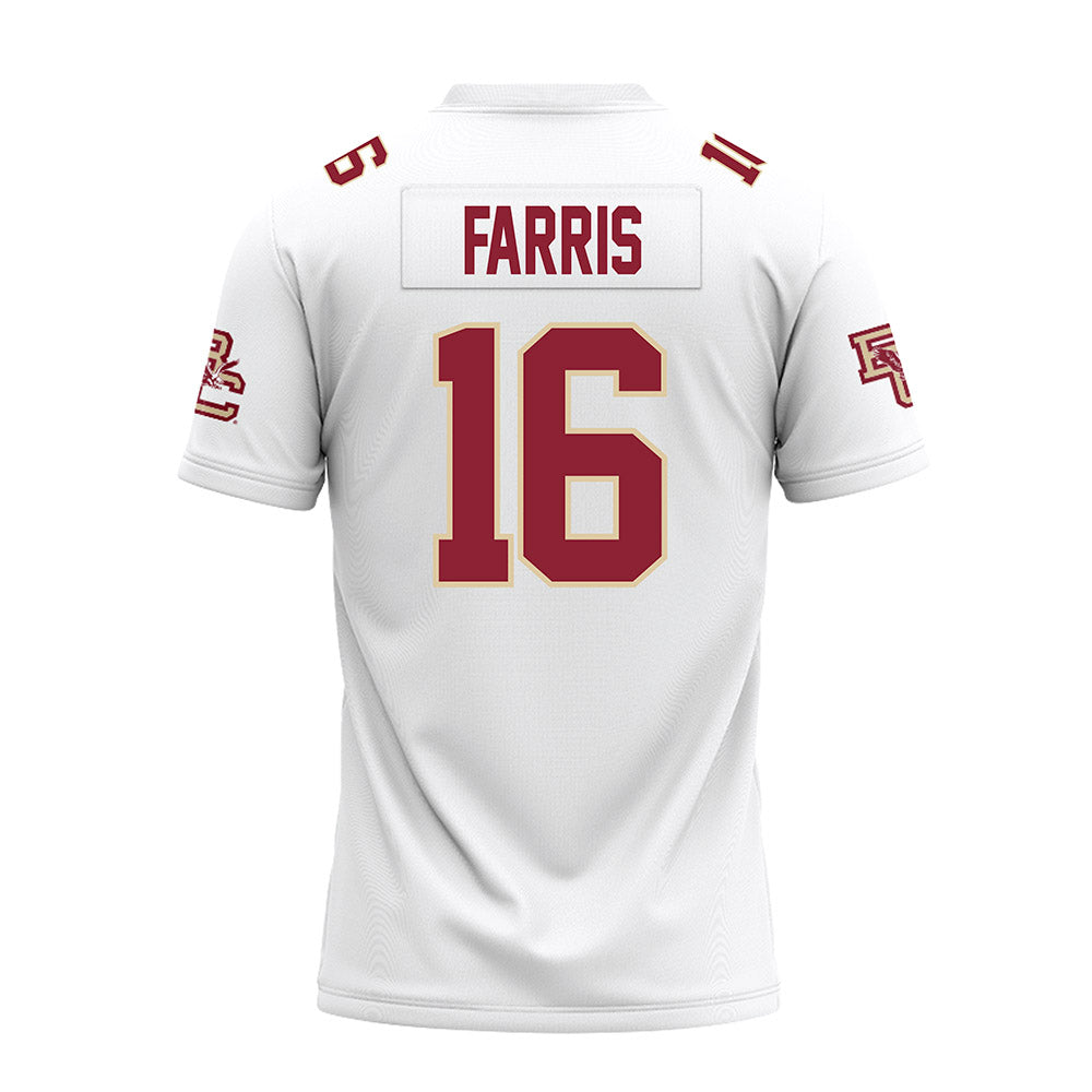 Boston College - NCAA Football : Isaiah Farris - Premium Football Jersey-1