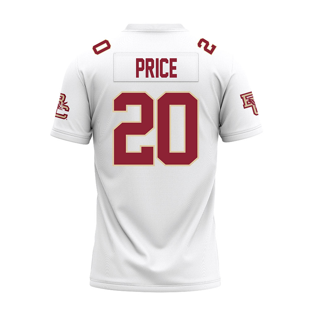 Boston College - NCAA Football : Kp Price - Premium Football Jersey