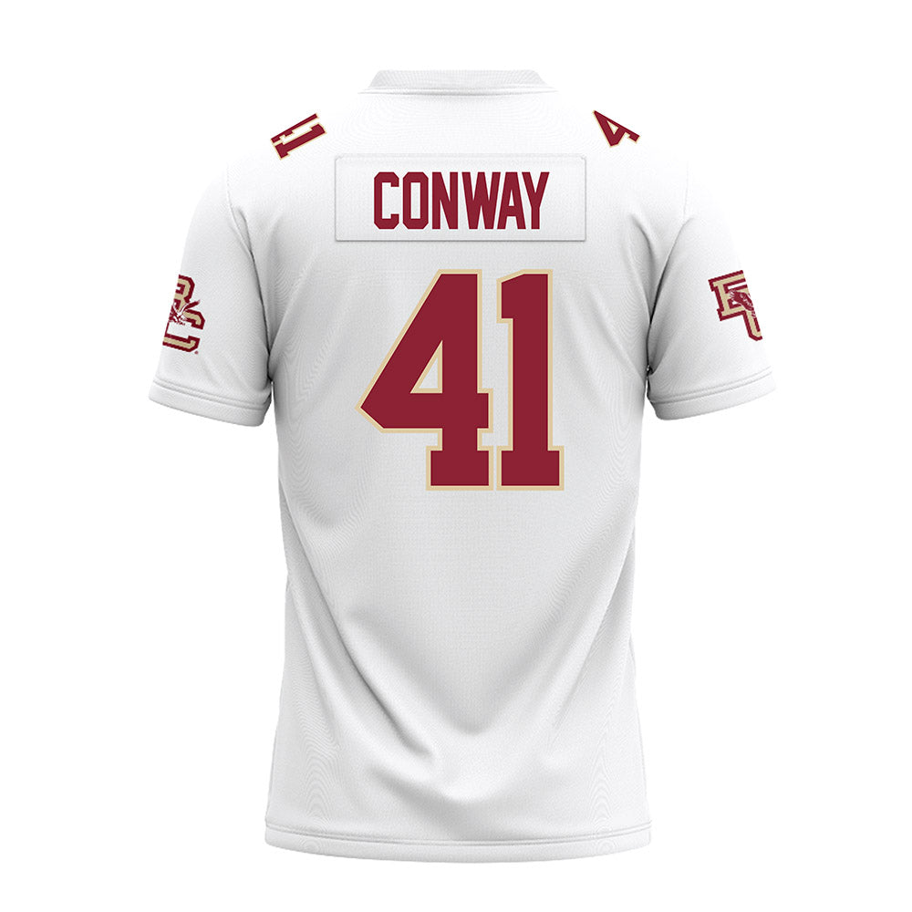 Boston College - NCAA Football : Liam Conway - Premium Football Jersey