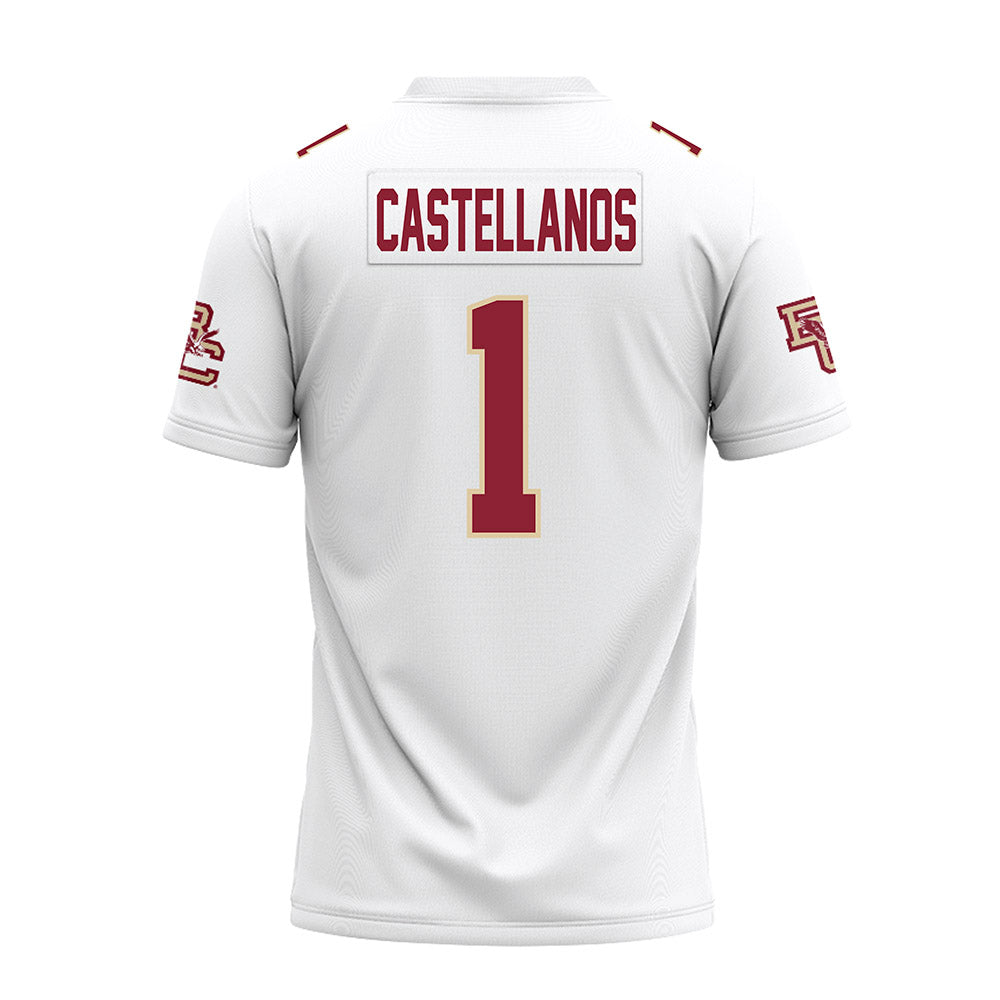 Boston College - NCAA Football : Thomas Castellanos - Premium Football Jersey