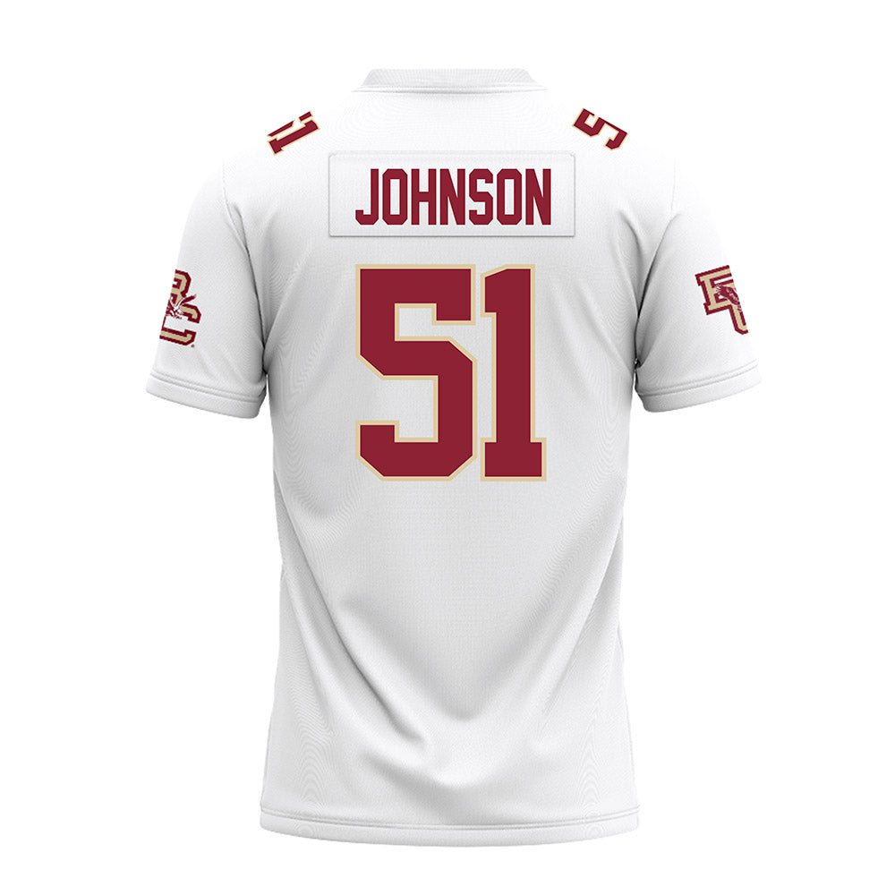 Boston College - NCAA Football : Amir Johnson - Premium Football Jersey-1