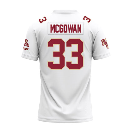 Boston College - NCAA Football : Owen McGowan - Premium Football Jersey