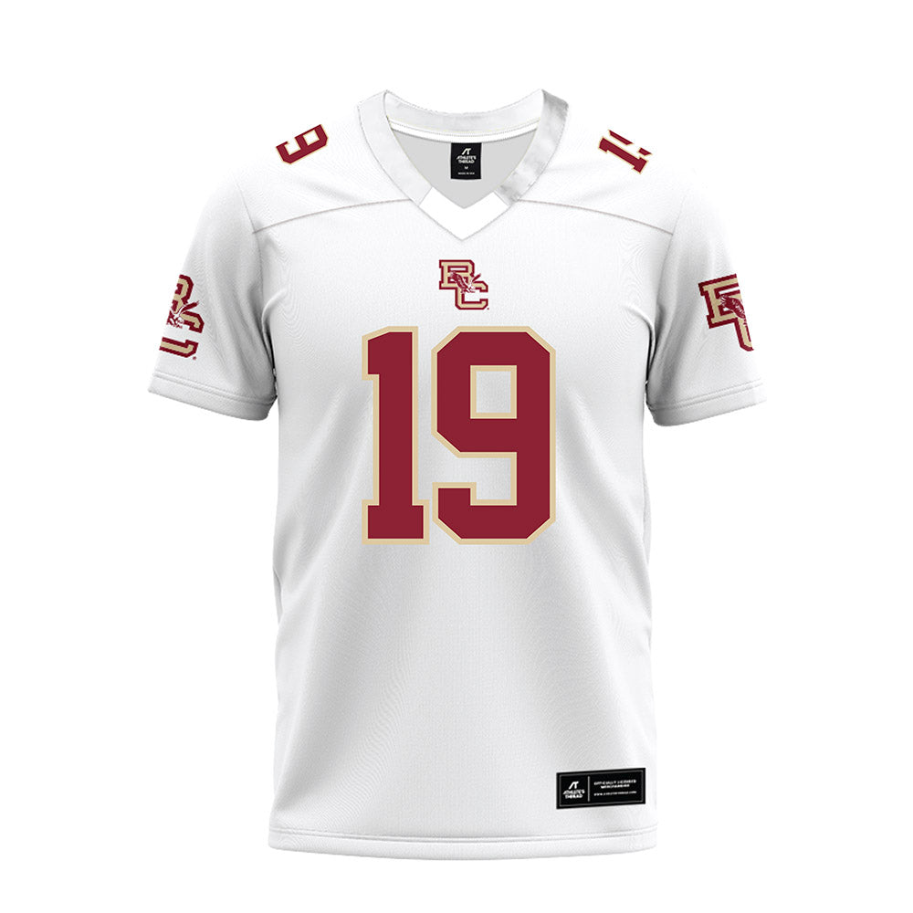 Boston College - NCAA Football : Ty Lockwood - Premium Football Jersey-0