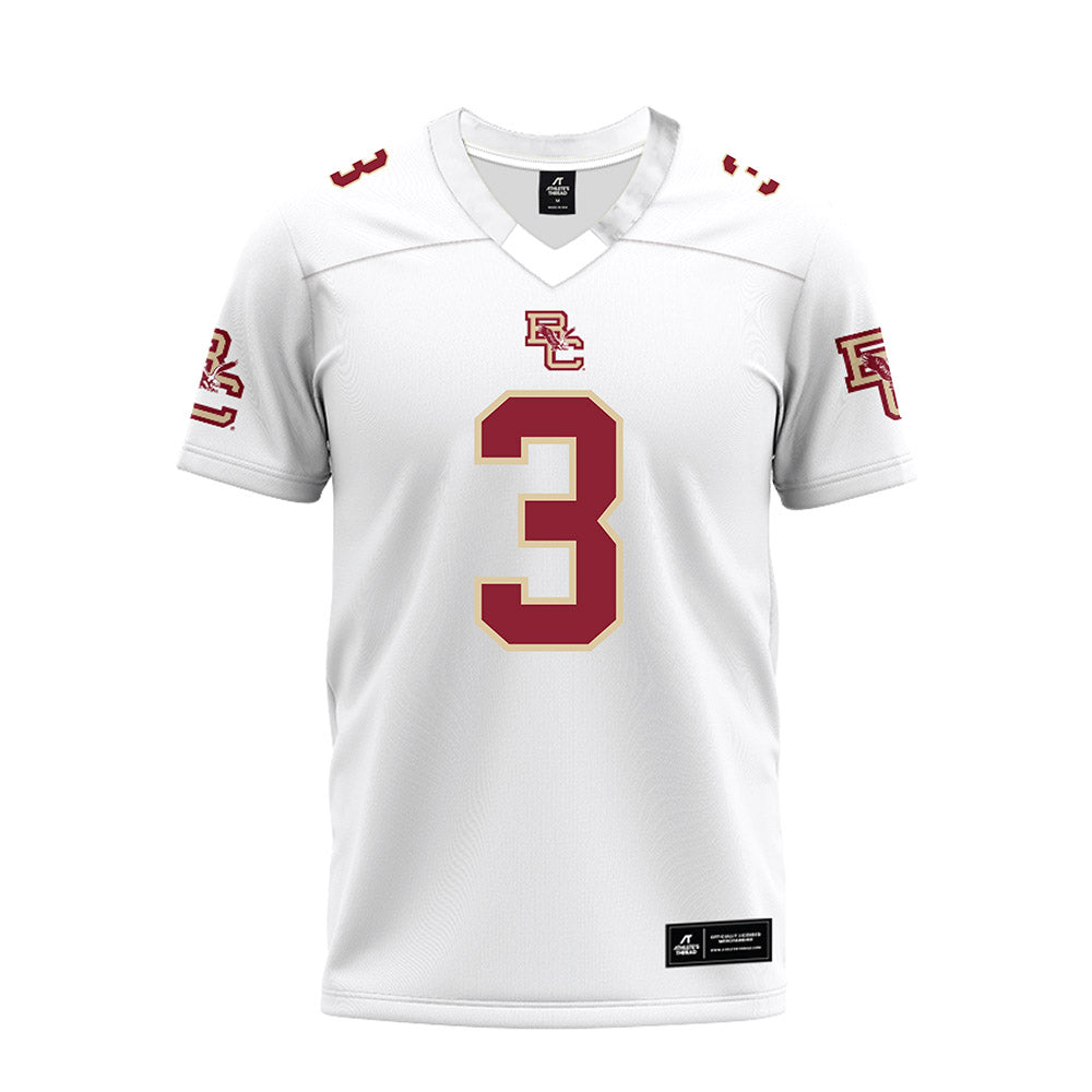 Boston College - NCAA Football : Nate Johnson - Premium Football Jersey