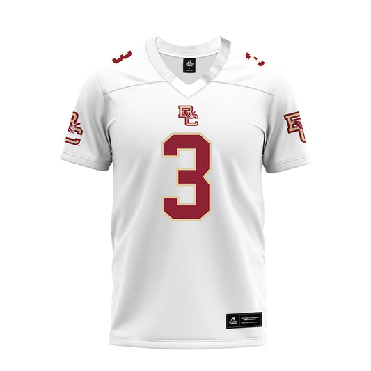 Boston College - NCAA Football : Nate Johnson - Premium Football Jersey