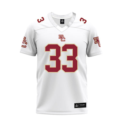 Boston College - NCAA Football : Owen McGowan - Premium Football Jersey