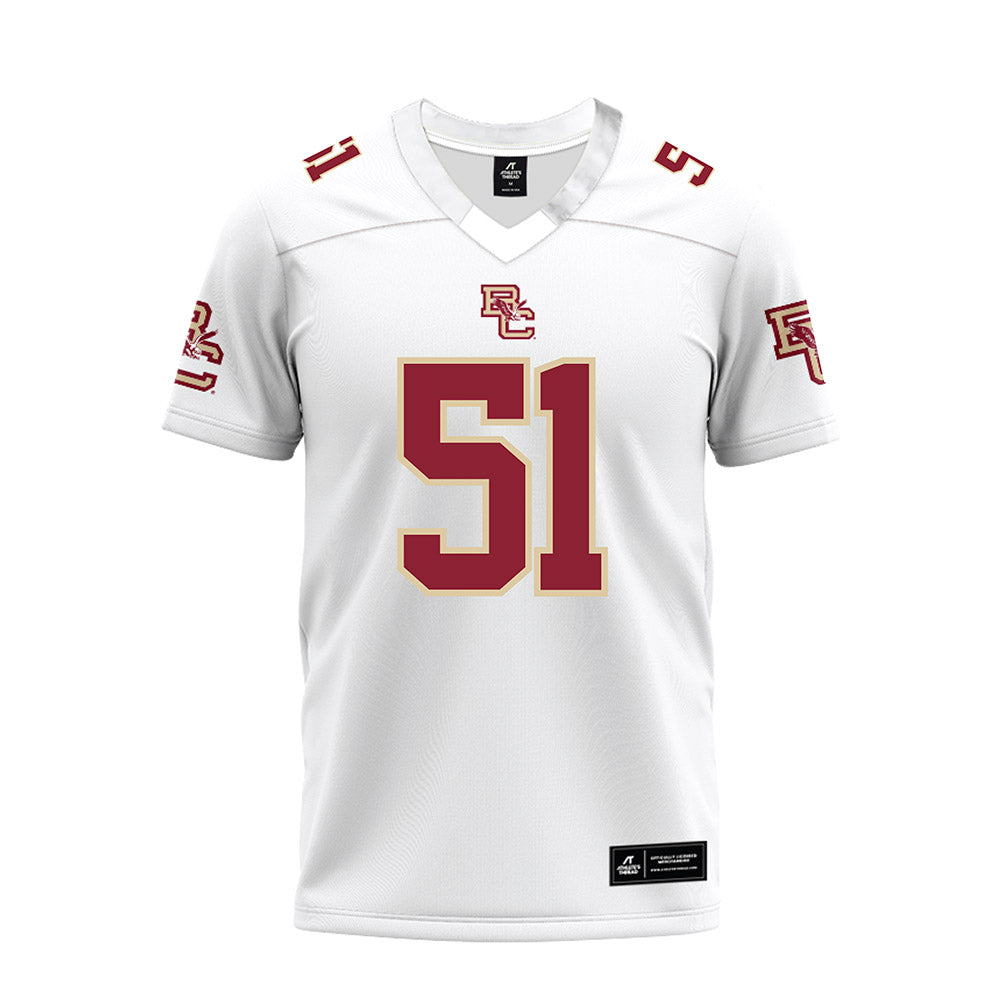 Boston College - NCAA Football : Amir Johnson - Premium Football Jersey-0