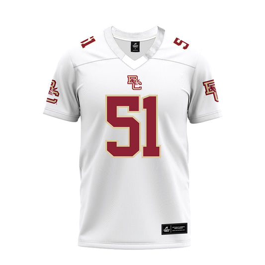 Boston College - NCAA Football : Amir Johnson - Premium Football Jersey-0