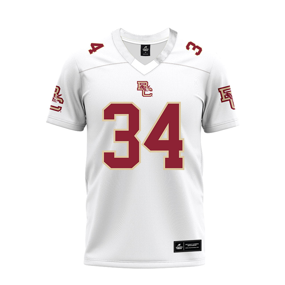 Boston College - NCAA Football : Duke Brennan - Premium Football Jersey-0