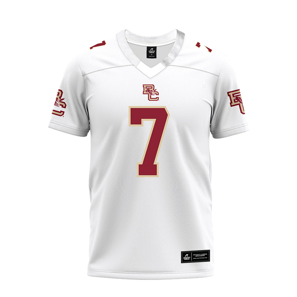 Boston College - NCAA Football : Jake Coniglio - Premium Football Jersey-0