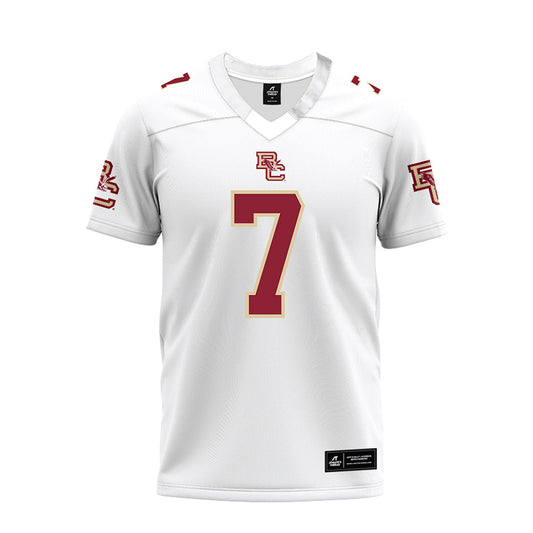 Boston College - NCAA Football : Jake Coniglio - Premium Football Jersey-0