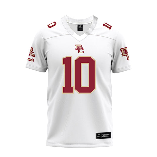 Boston College - NCAA Football : Shaker Reisig - Premium Football Jersey-0