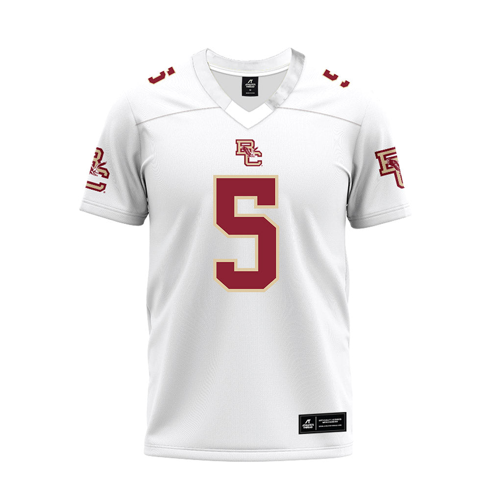 Boston College - NCAA Football : Bryce Steele - Premium Football Jersey-0