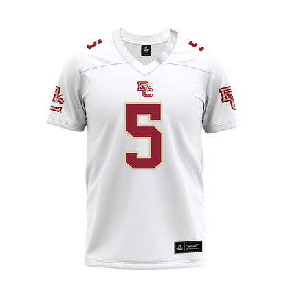 Boston College - NCAA Football : Bryce Steele - Premium Football Jersey-0