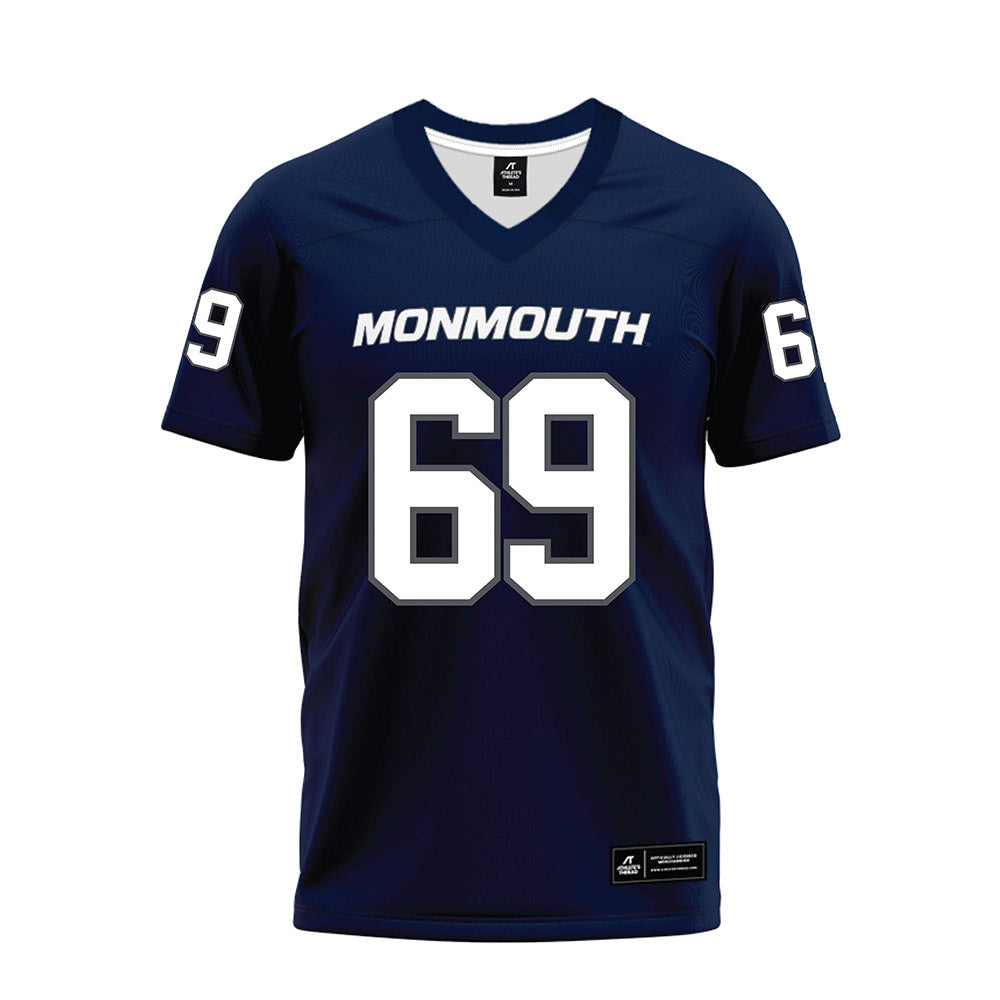 Monmouth - NCAA Football : Josh Duran - Premium Football Jersey-0