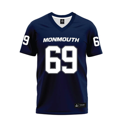 Monmouth - NCAA Football : Josh Duran - Premium Football Jersey-0
