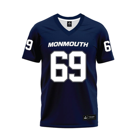Monmouth - NCAA Football : Josh Duran - Premium Football Jersey-0