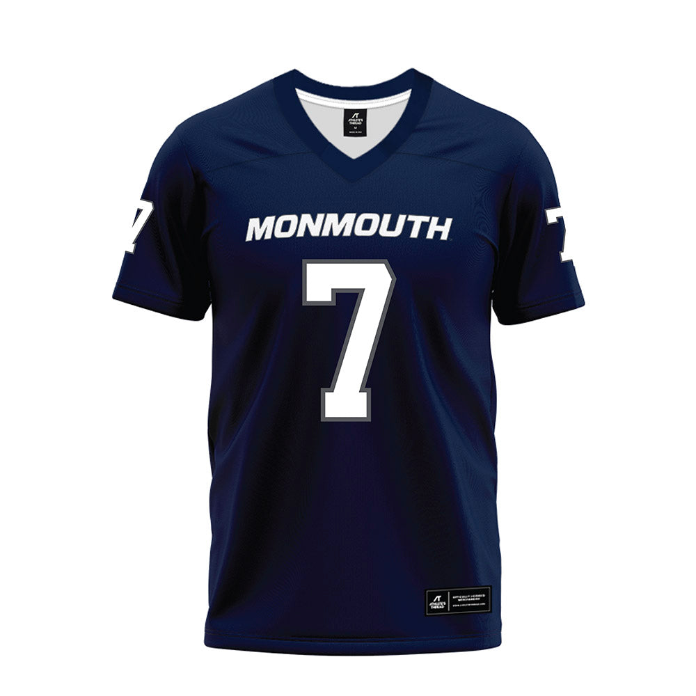 Monmouth - NCAA Football : Jahsyn Reid - Premium Football Jersey-0