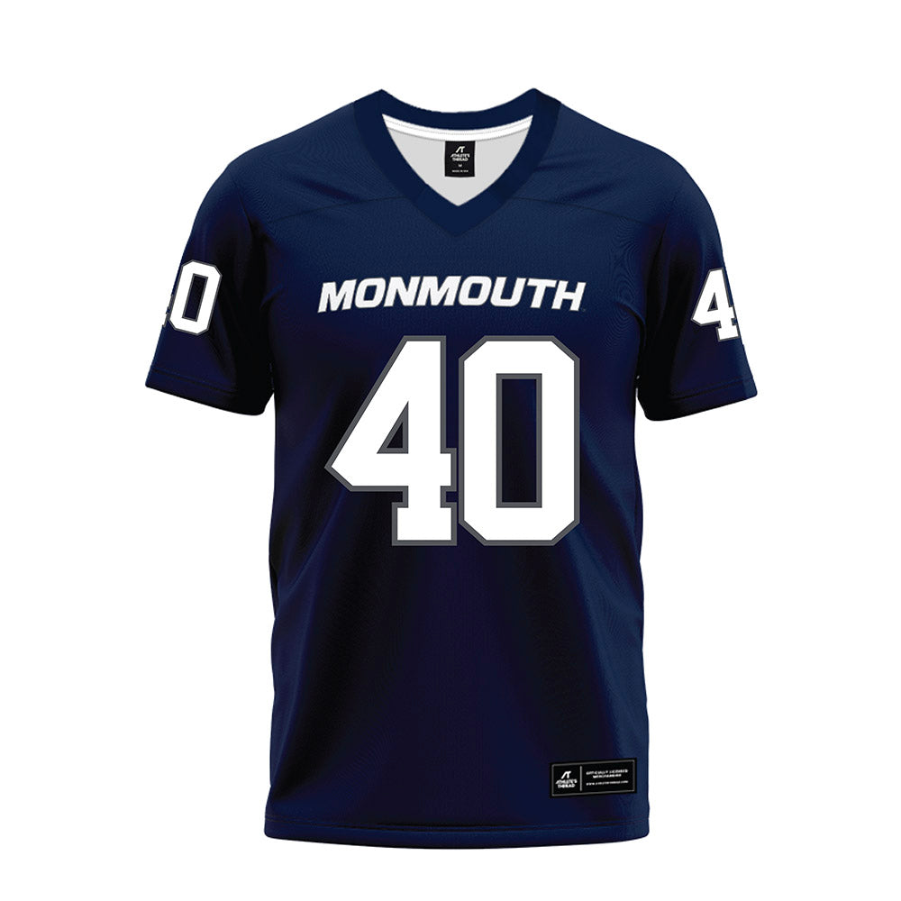 Monmouth - NCAA Football : Damir McCrary - Premium Football Jersey