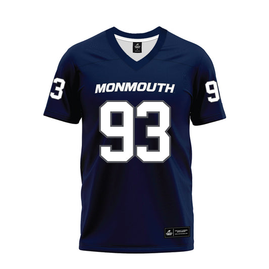 Monmouth - NCAA Football : DJ Briscoe Jr - Premium Football Jersey-0