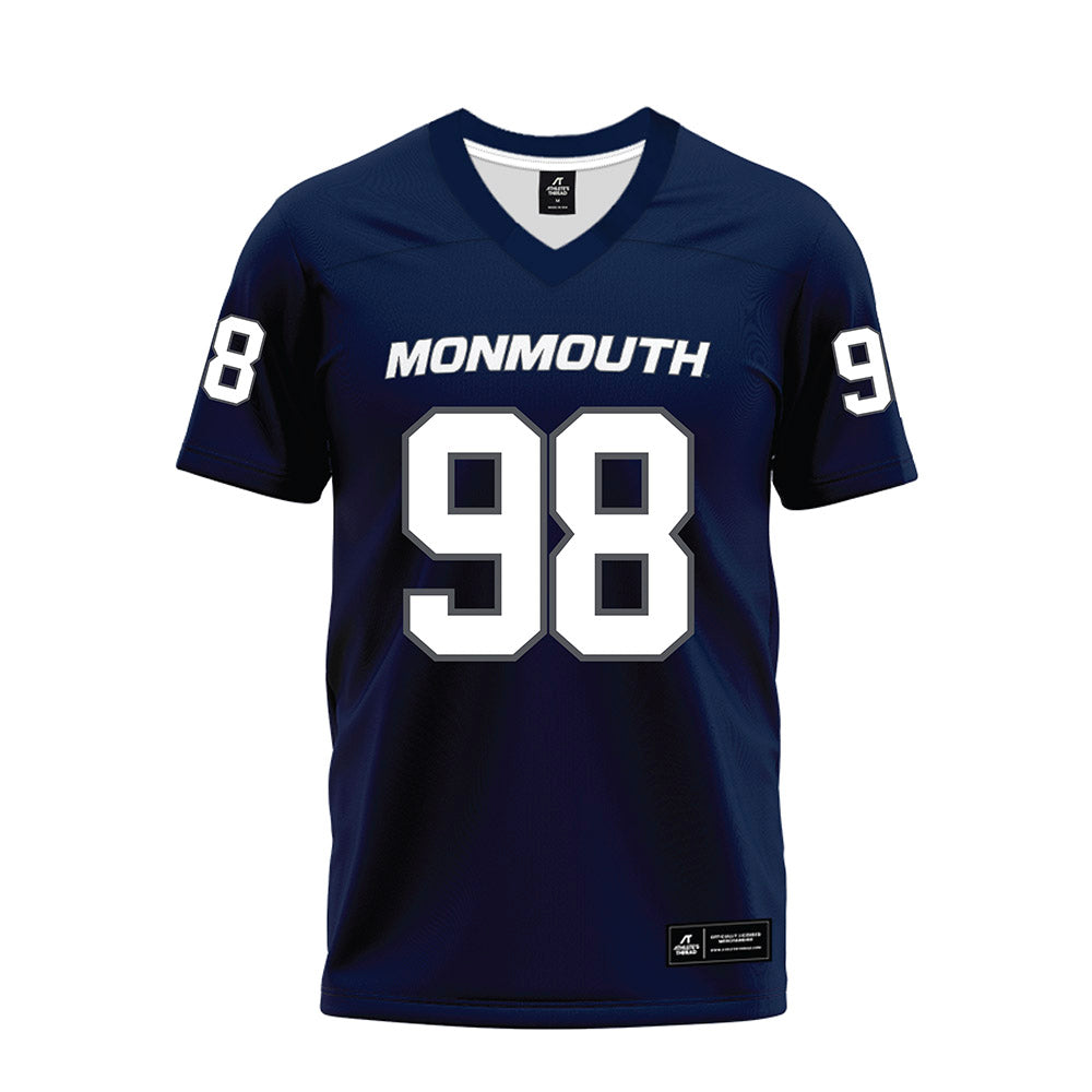 Monmouth - NCAA Football : Logan Barnes - Premium Football Jersey