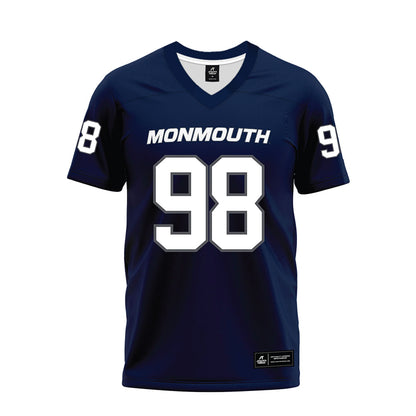 Monmouth - NCAA Football : Logan Barnes - Premium Football Jersey