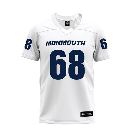Monmouth - NCAA Football : Logan Boston - Premium Football Jersey-0