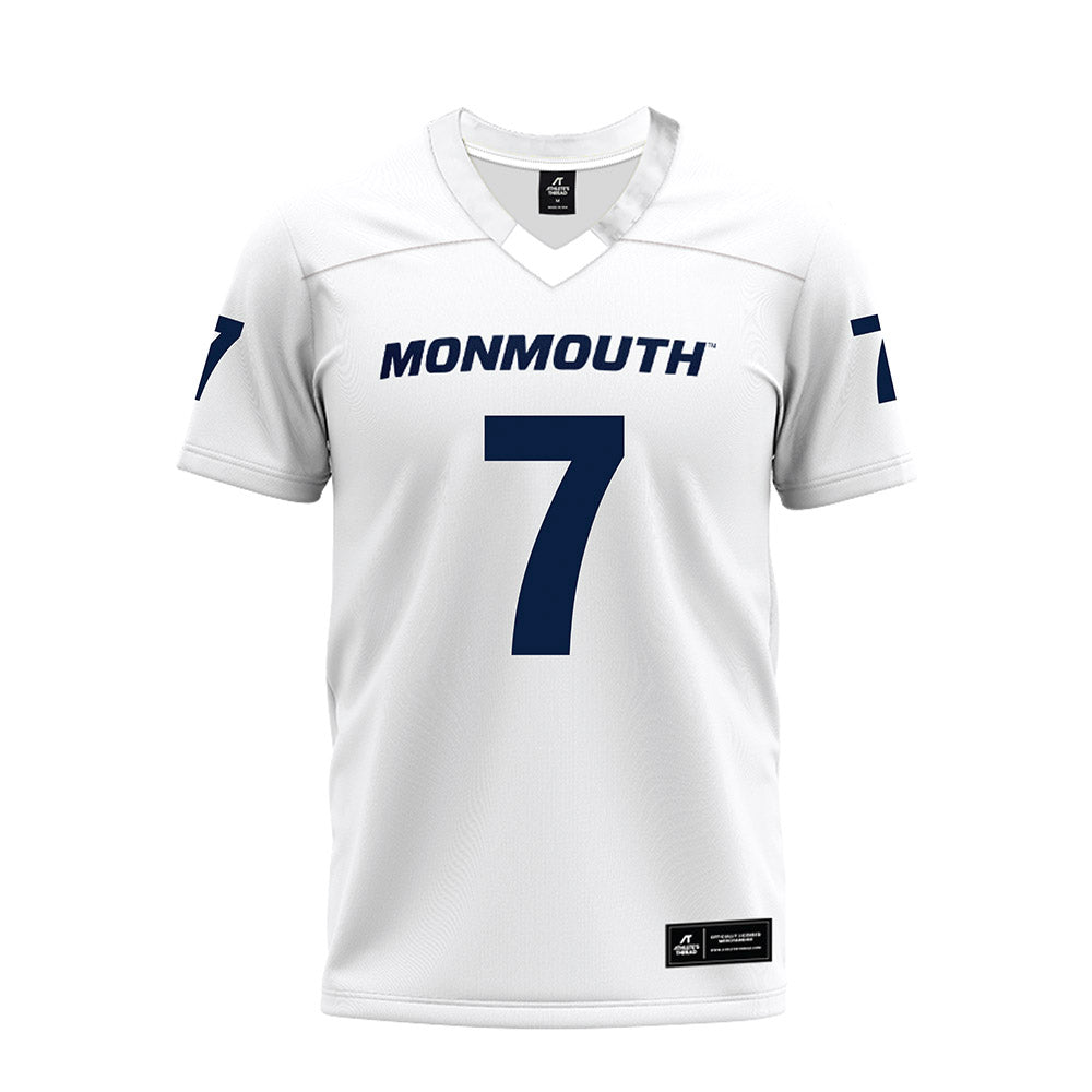 Monmouth - NCAA Football : Travon Neal - Premium Football Jersey-0