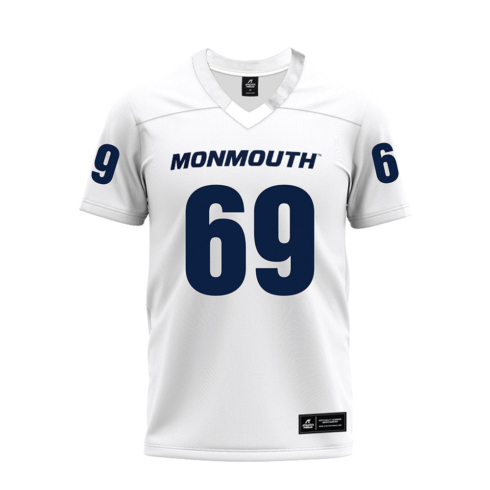 Monmouth - NCAA Football : Josh Duran - Premium Football Jersey-0