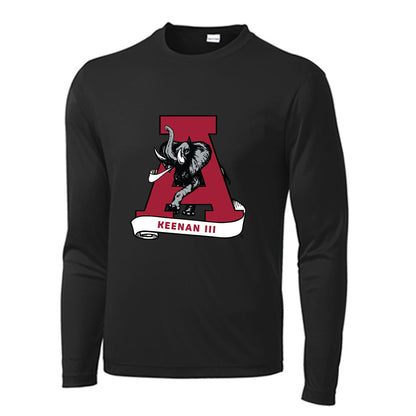 Alabama - NCAA Football : Tim Keenan III - Activewear Long Sleeve T-Shirt