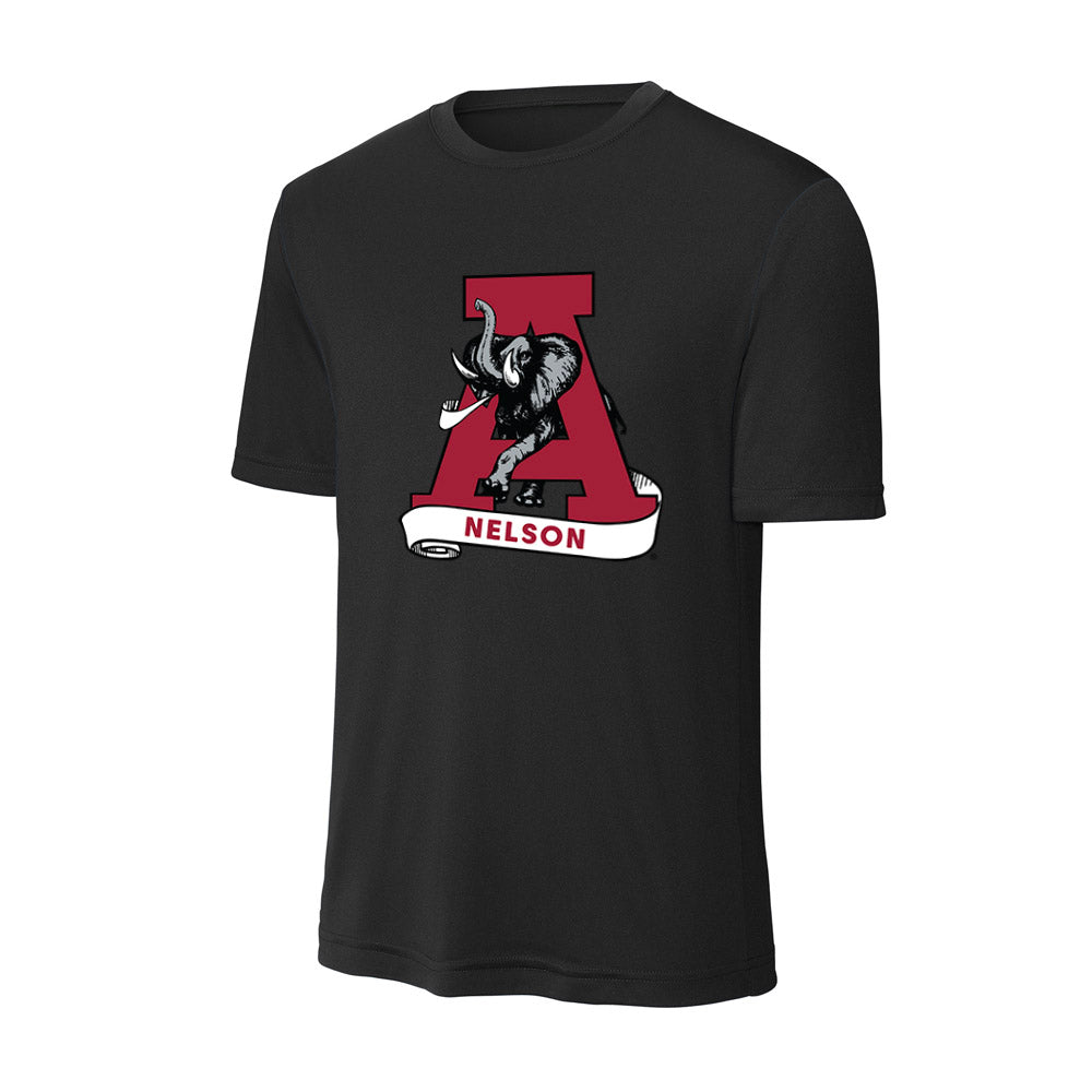 Alabama - NCAA Men's Basketball : Grant Nelson - Activewear T-Shirt-0