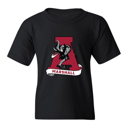 Alabama - Football Alumni : Trezmen Marshall - Youth T-Shirt