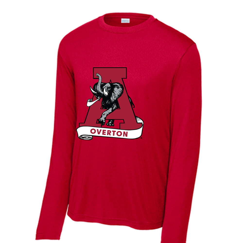 Alabama - NCAA Football : LT Overton - Activewear Long Sleeve T-Shirt