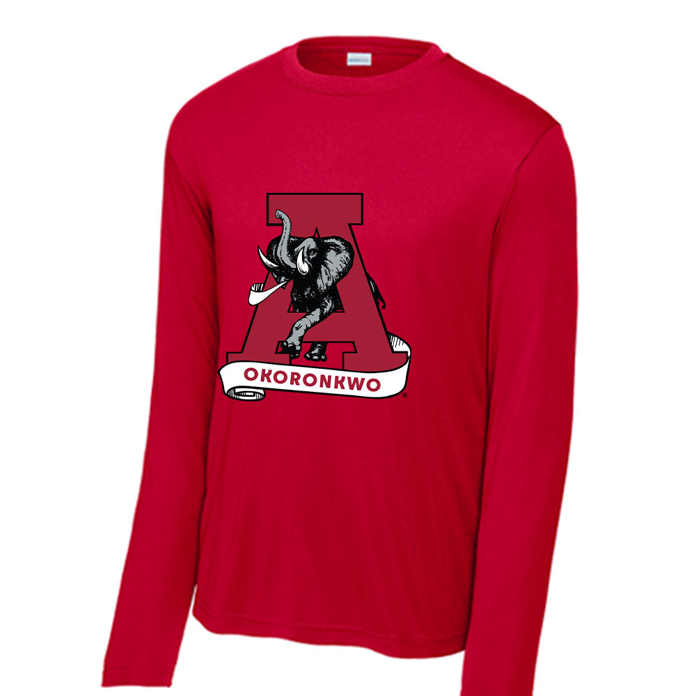 Alabama - NCAA Football : Justin Okoronkwo - Activewear Long Sleeve T-Shirt