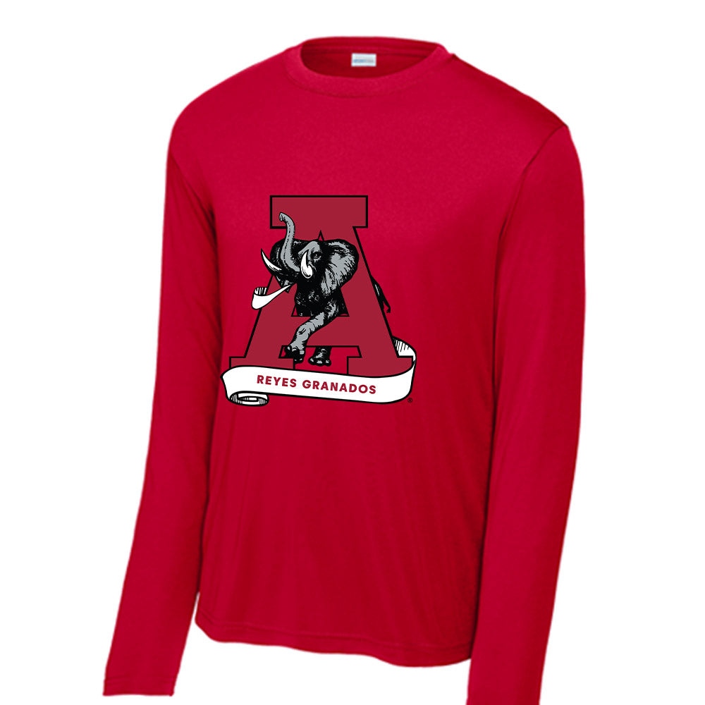 Alabama - Football Alumni : Marlon Reyes Granados - Activewear Long Sleeve T-Shirt