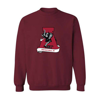 Alabama - NCAA Men's Basketball : Latrell Wrightsell Jr - Crewneck Sweatshirt-3