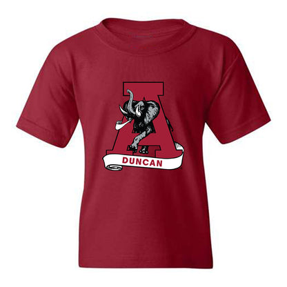 Alabama - Football Alumni : Jerry Duncan - Youth T-Shirt