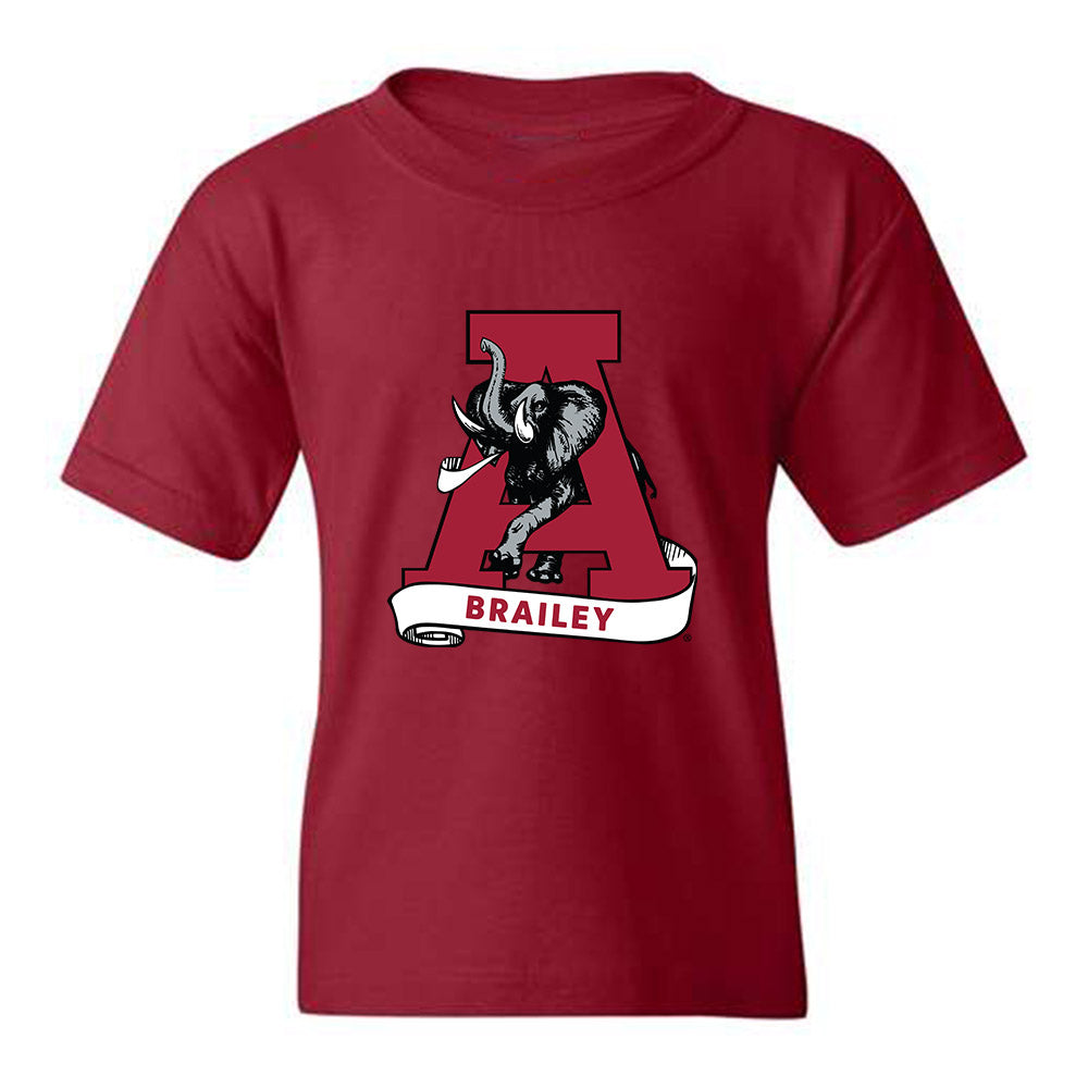 Alabama - NCAA Baseball : Beau Brailey - Youth T-Shirt