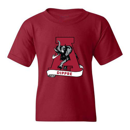 Alabama - NCAA Football : CJ Dippre - Youth T-Shirt