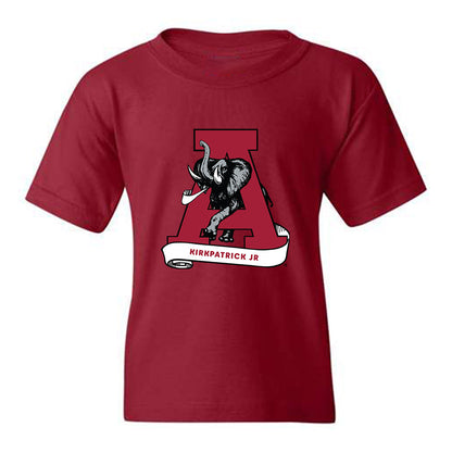 Alabama - NCAA Football : Dre Kirkpatrick Jr - Youth T-Shirt