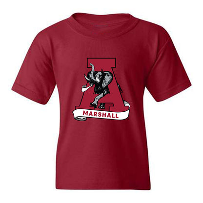 Alabama - Football Alumni : Trezmen Marshall - Youth T-Shirt