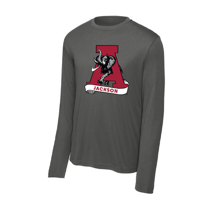 Alabama - NCAA Football : Ian Jackson - Activewear Long Sleeve T-Shirt-3