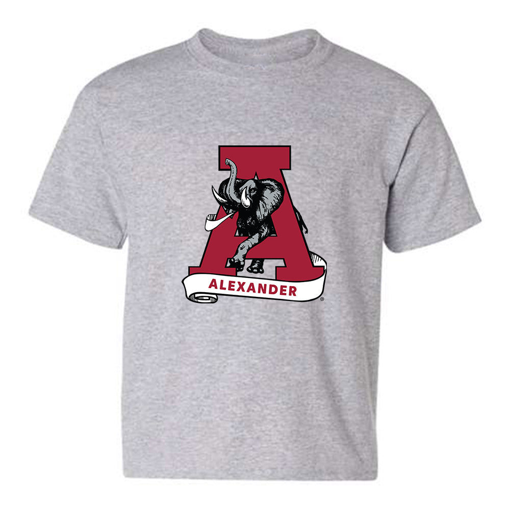 Alabama - NCAA Football : Jeremiah Alexander - Youth T-Shirt