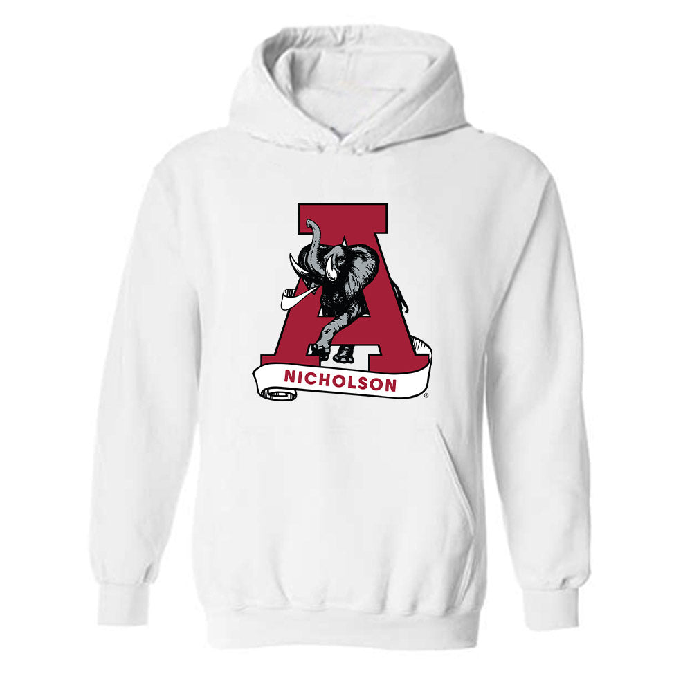 Alabama - NCAA Football : Graham Nicholson - Hooded Sweatshirt