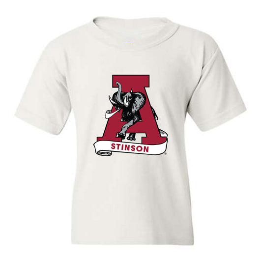 Alabama - Football Alumni : Edward Stinson - Youth T-Shirt