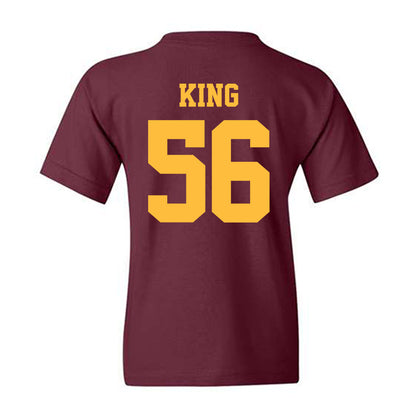 UMN Duluth - NCAA Football : Chris King - Classic Shersey Youth T-Shirt-1