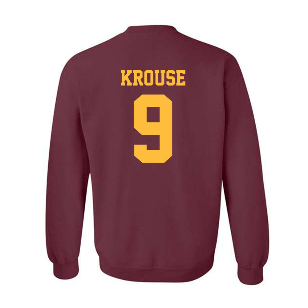 UMN Duluth - NCAA Football : Joey Krouse - Classic Shersey Crewneck Sweatshirt-1