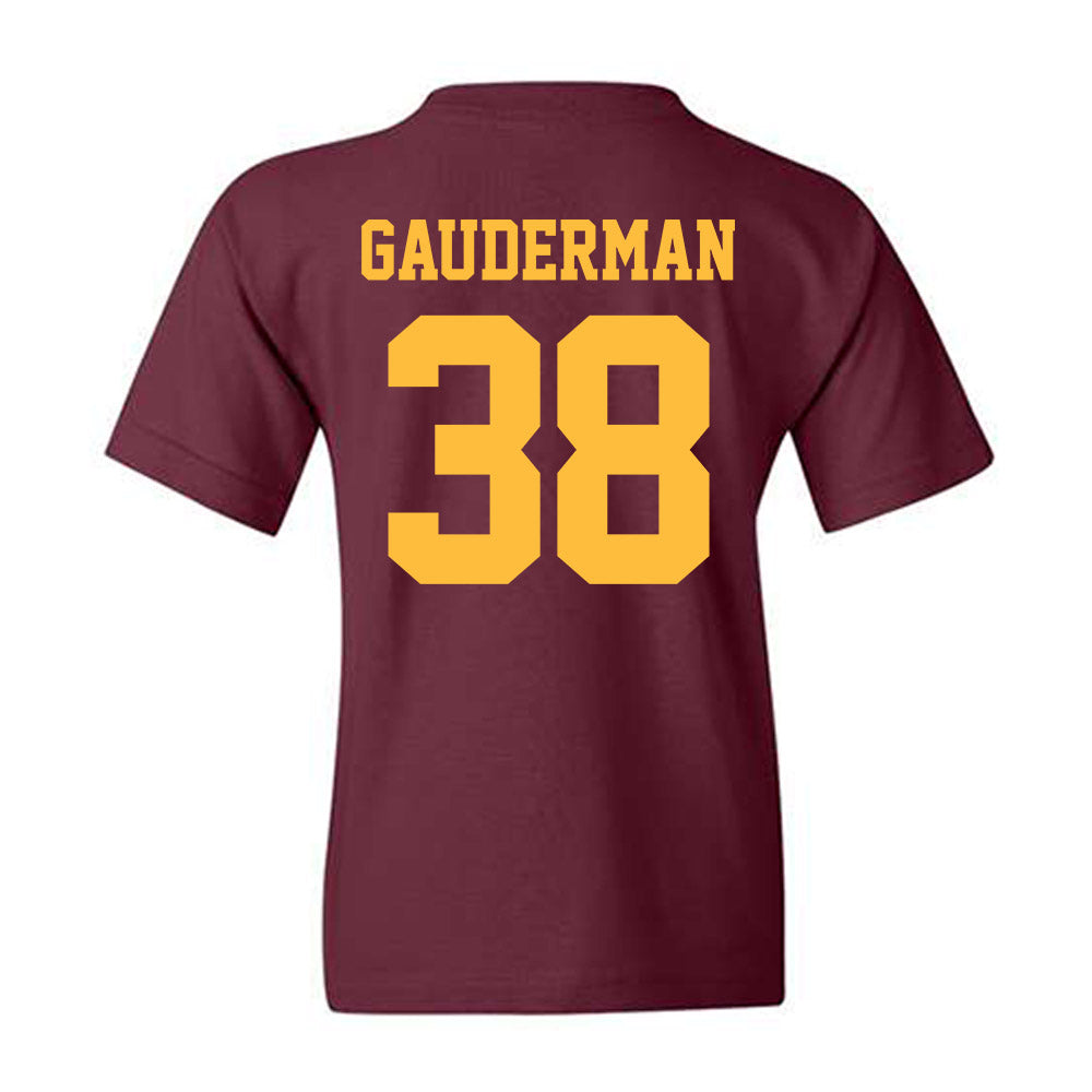 UMN Duluth - NCAA Football : David Gauderman - Classic Shersey Youth T-Shirt-1