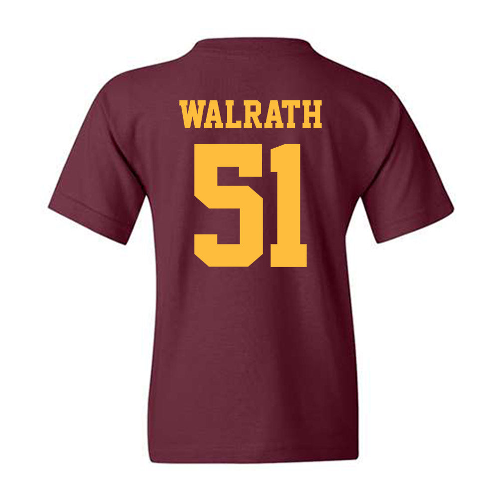 UMN Duluth - NCAA Football : Jayce Walrath - Classic Shersey Youth T-Shirt-1